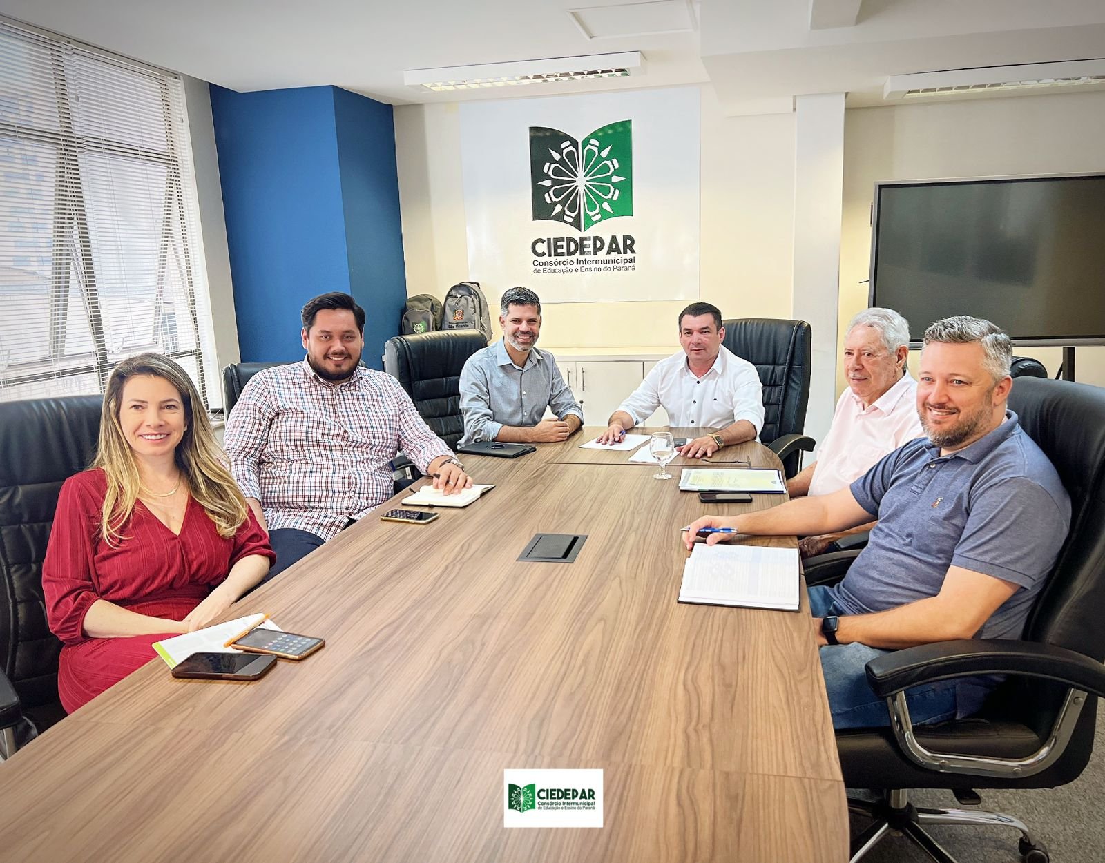 Prefeito De Terra Rica, João Leite, Visita O Ciedepar