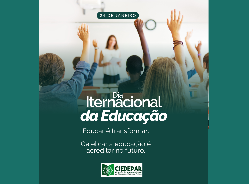 24 de janeiro - Dia Internacional da Educação