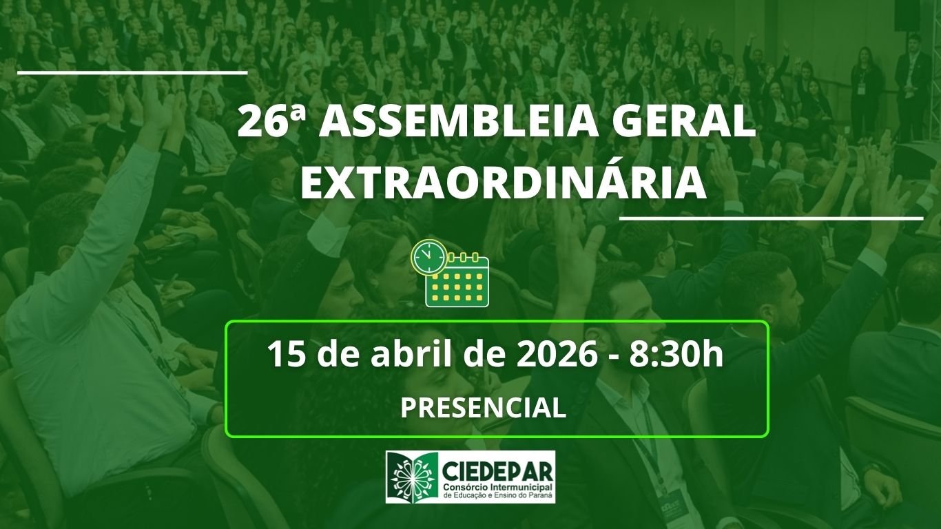 EDITAL DE CONVOCAÇÃO DA 26ª. ASSEMBLEIA GERAL EXTRAORDINÁRIA