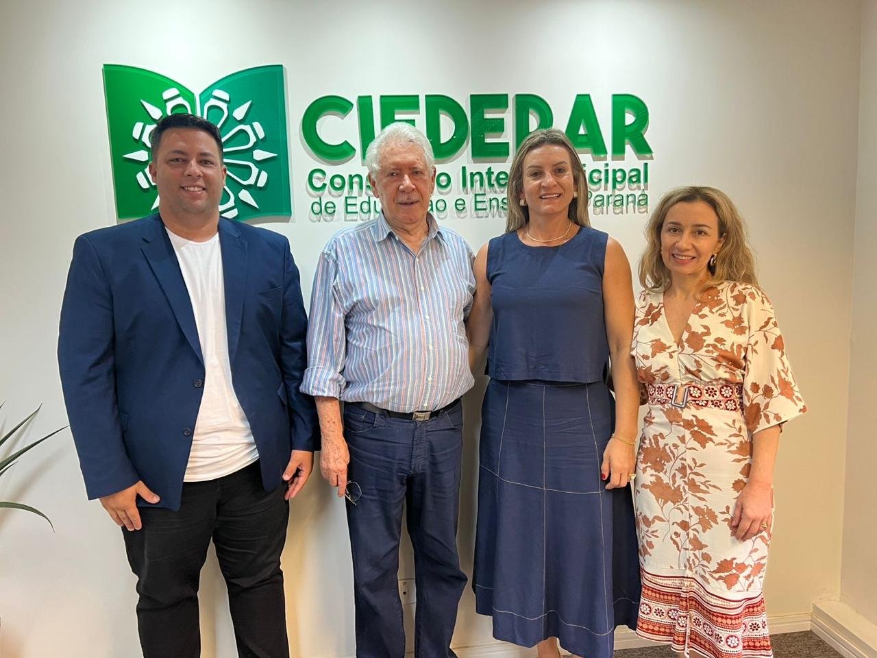 Visita da equipe de Querência do Norte